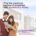 Find the maximum options of properties with Saraswins's Realty